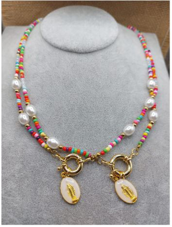 Collar colores México  Milagrosa