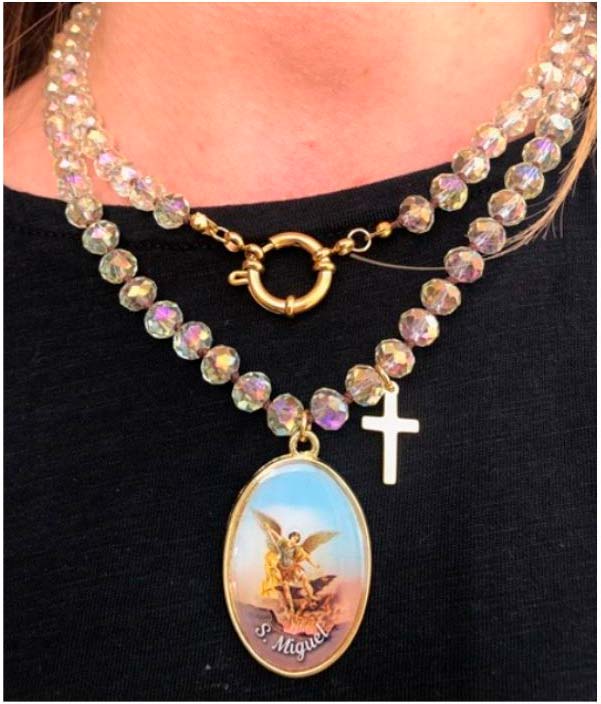 Collar arcángel San Miguel