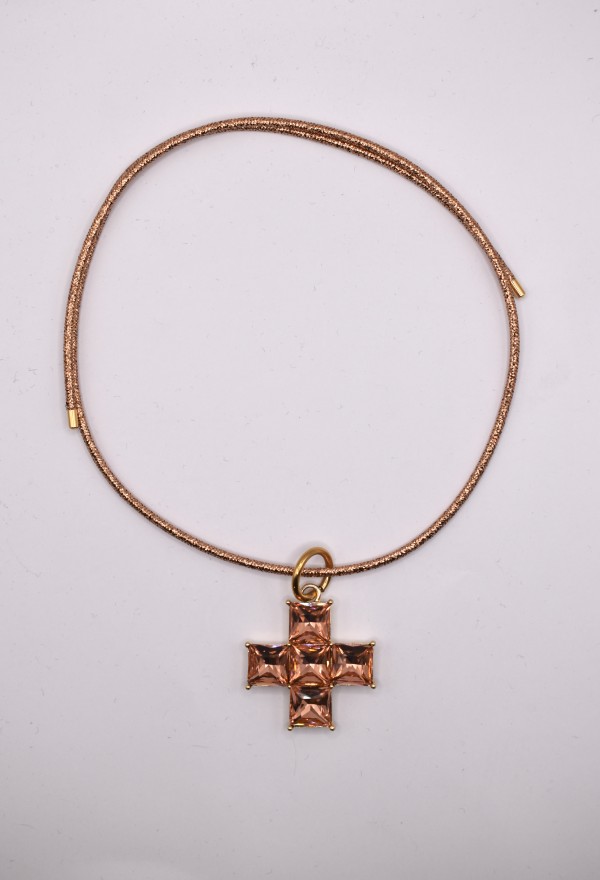 Cordón imantado con cruz